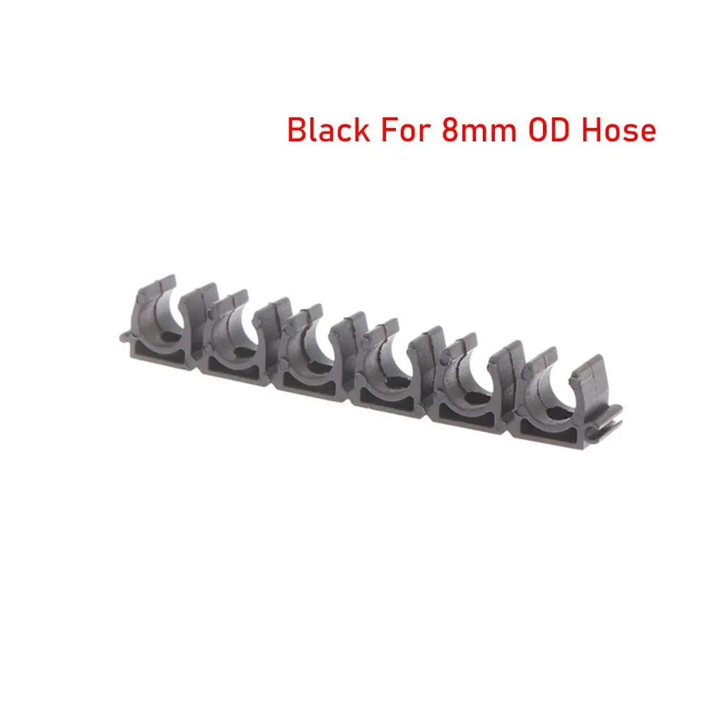 Air Hose Hose Clamp Fixing 4mm 6mm 8mm 10mm 12mm Water Pipe Holder 6 Way Gas Compressor Diversion Flow Clip