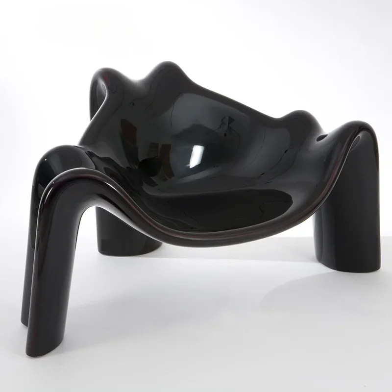 Simple armchair wabi sabi wind leisure single chair Internet celebrity spider creative chair