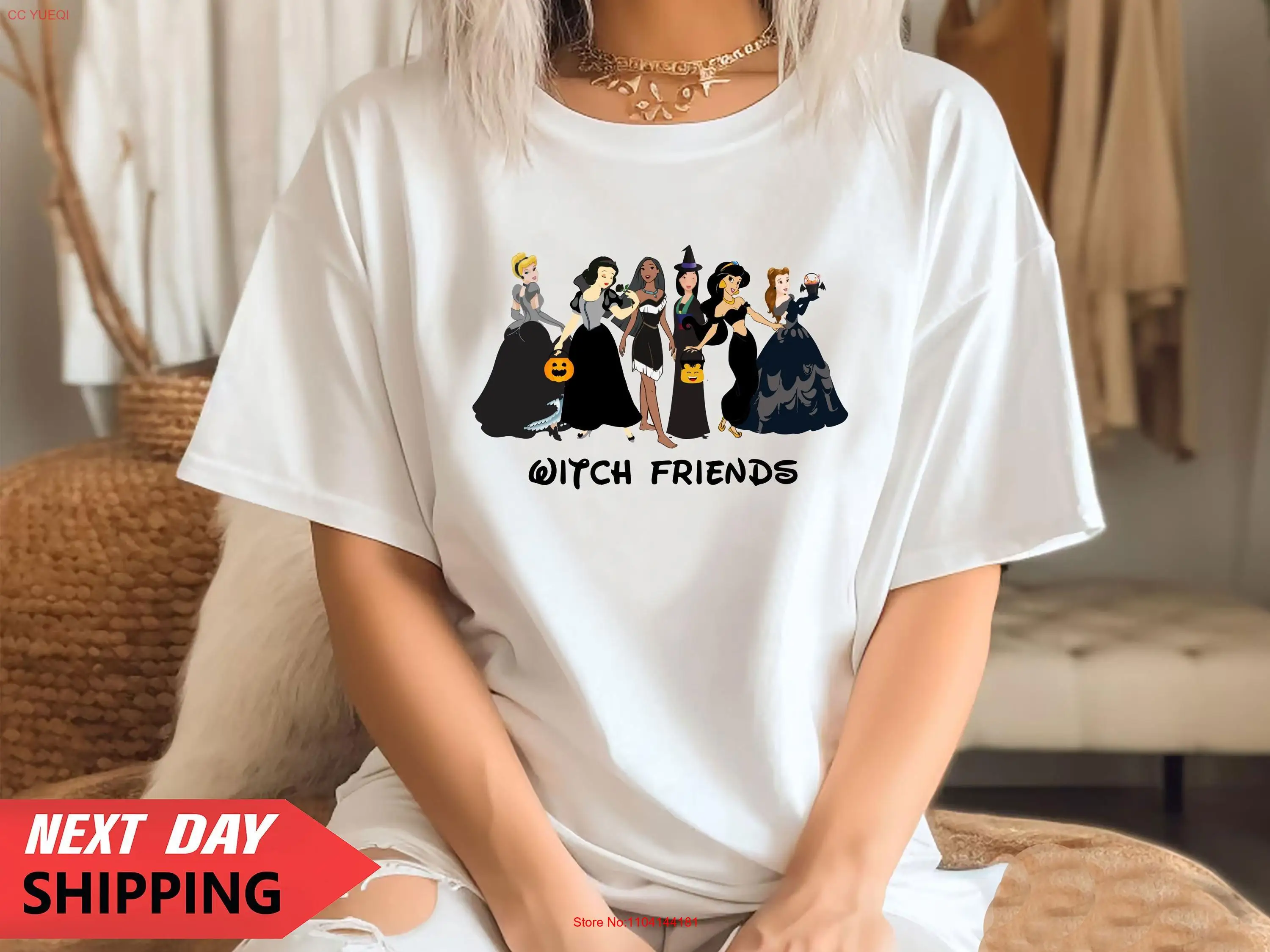 

HALLOWEEN T Shirt Costume pumpkin witch skull Ghost Top Party Friend long or short sleeves