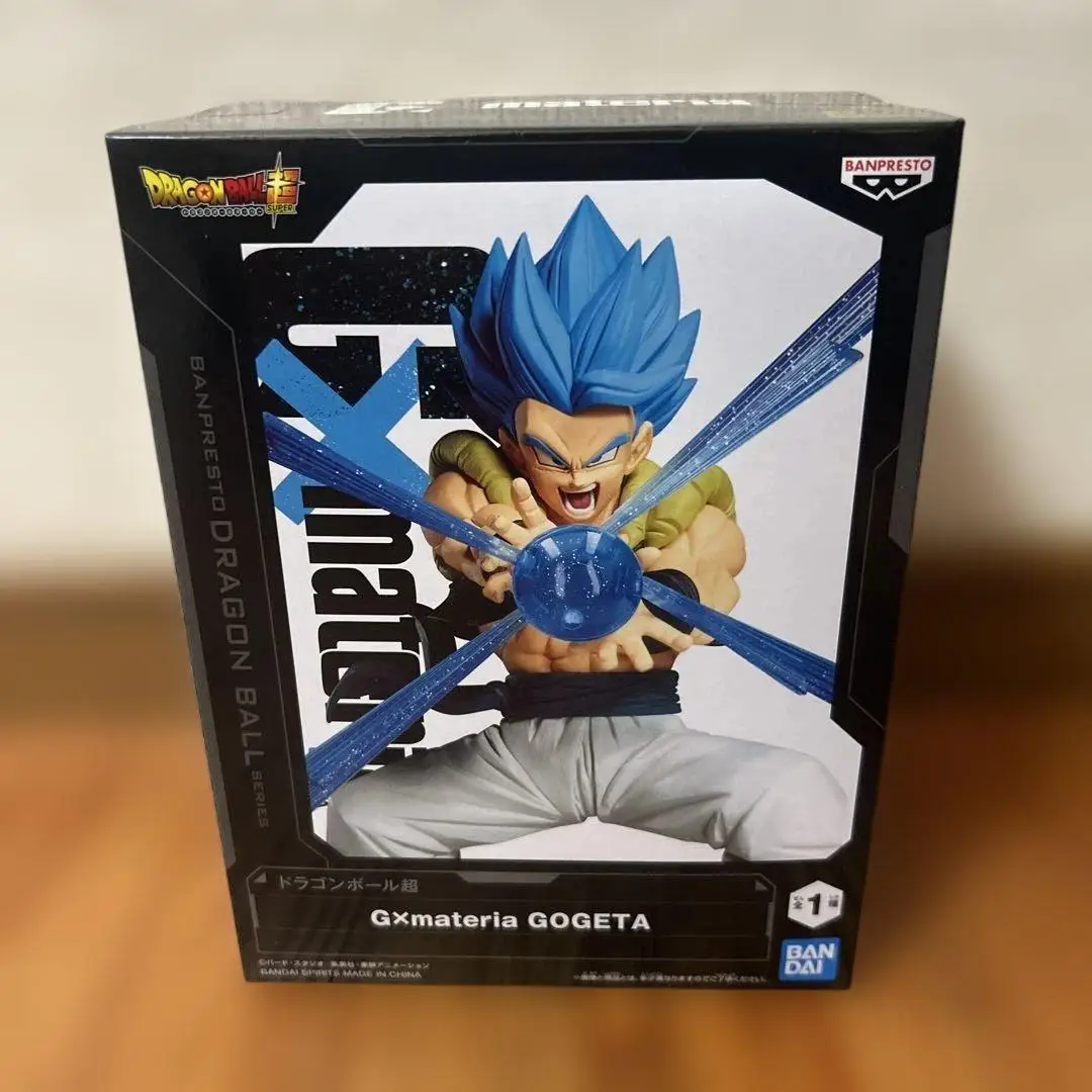 BANPRESTO DRAGON BALL Super G×materia Super Saiya Blue GOGETA PVC 16CM Anime Action Figures Model Collection Toy view 2