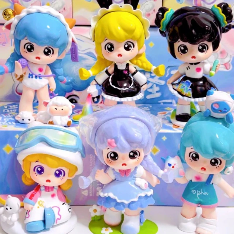 

Ophuu Cutie Pie Series слепая коробка игрушки Mystery Surprise Box фигурки животных модель настольный декор кукла подарок на день рождения для девочки