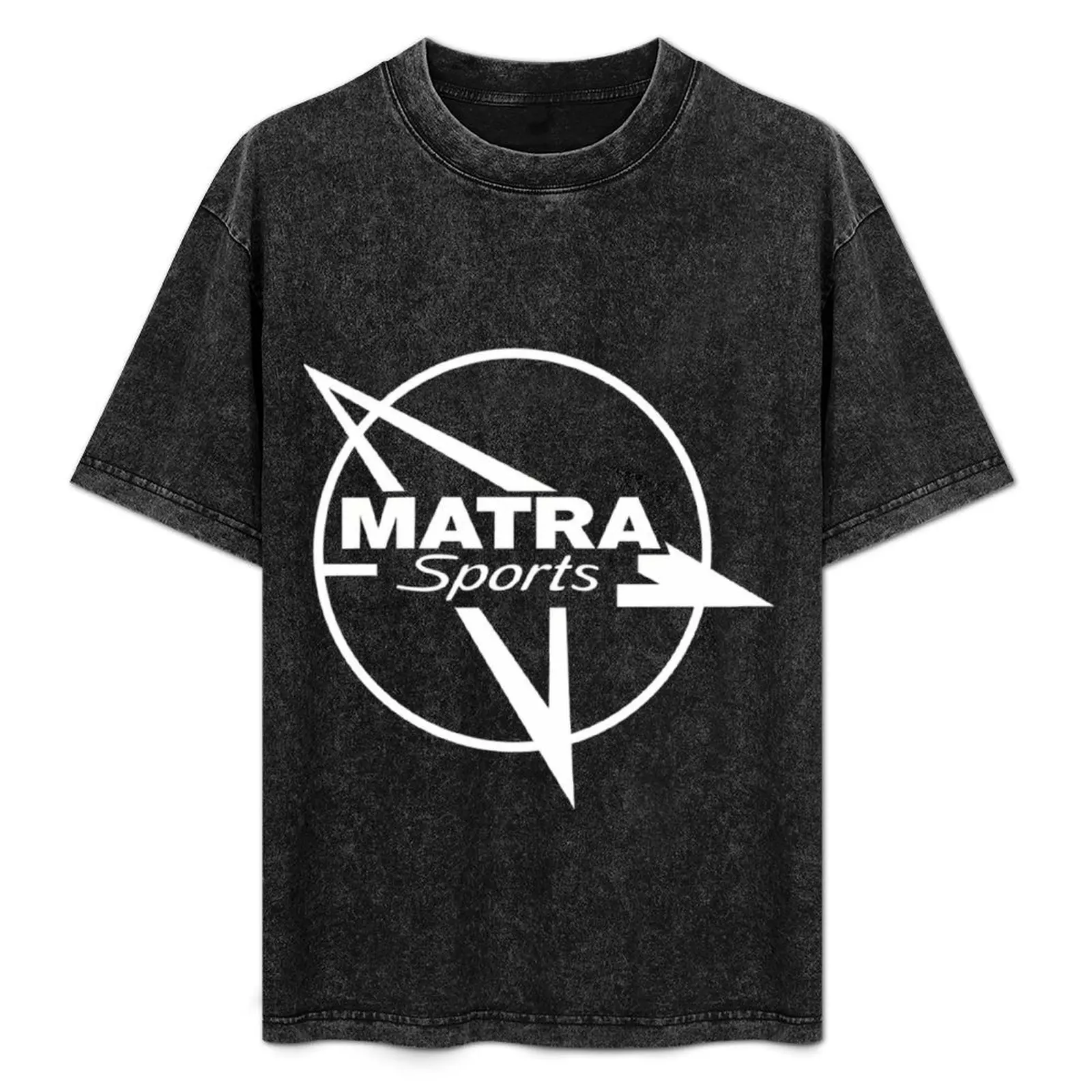 Camiseta vintage con emblema de Matra Sports, camiseta de manga corta resistente a los olores