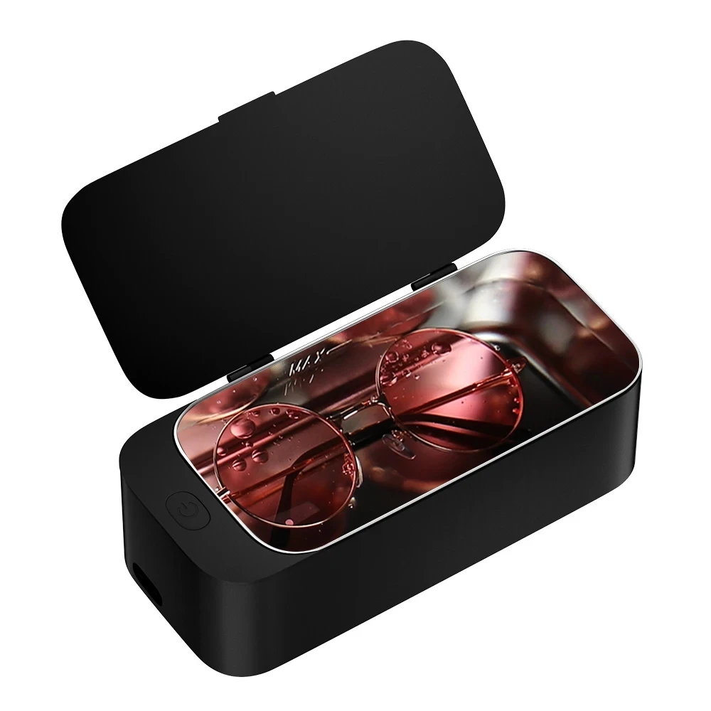 Limpiador ultrasónico inteligente, caja de limpieza de reloj de joyería, artefacto ultrasónico para el Hogar, baño de gafas