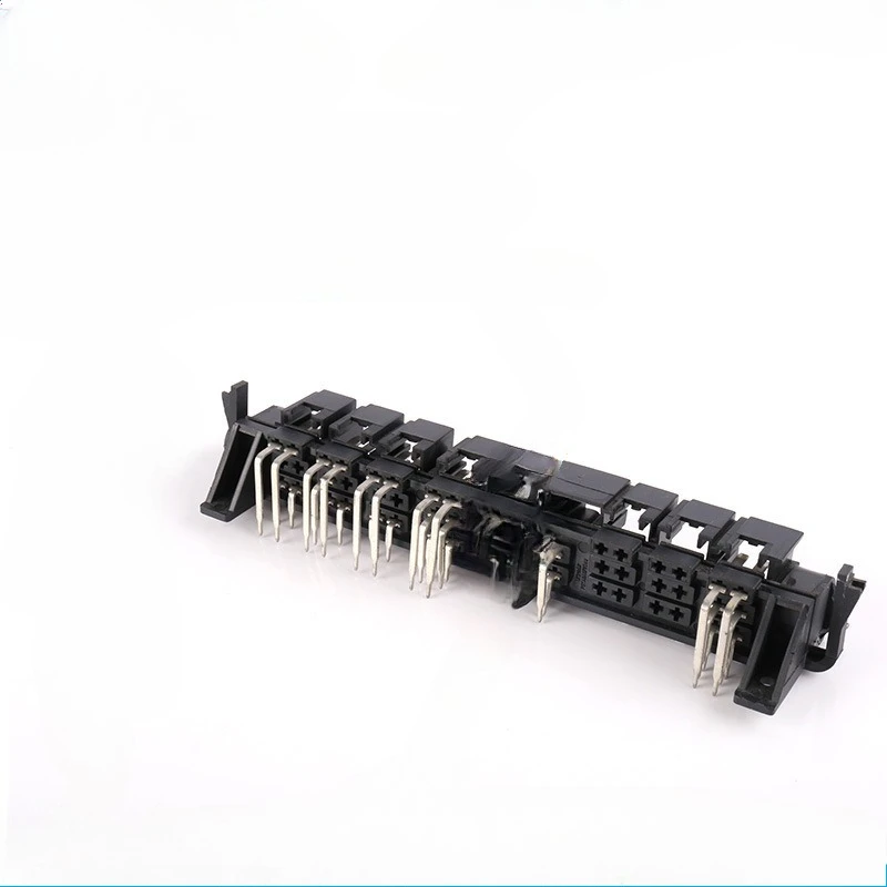 Curved pin socket connector Terminal rubber shell Curved pin plug Automotive connector