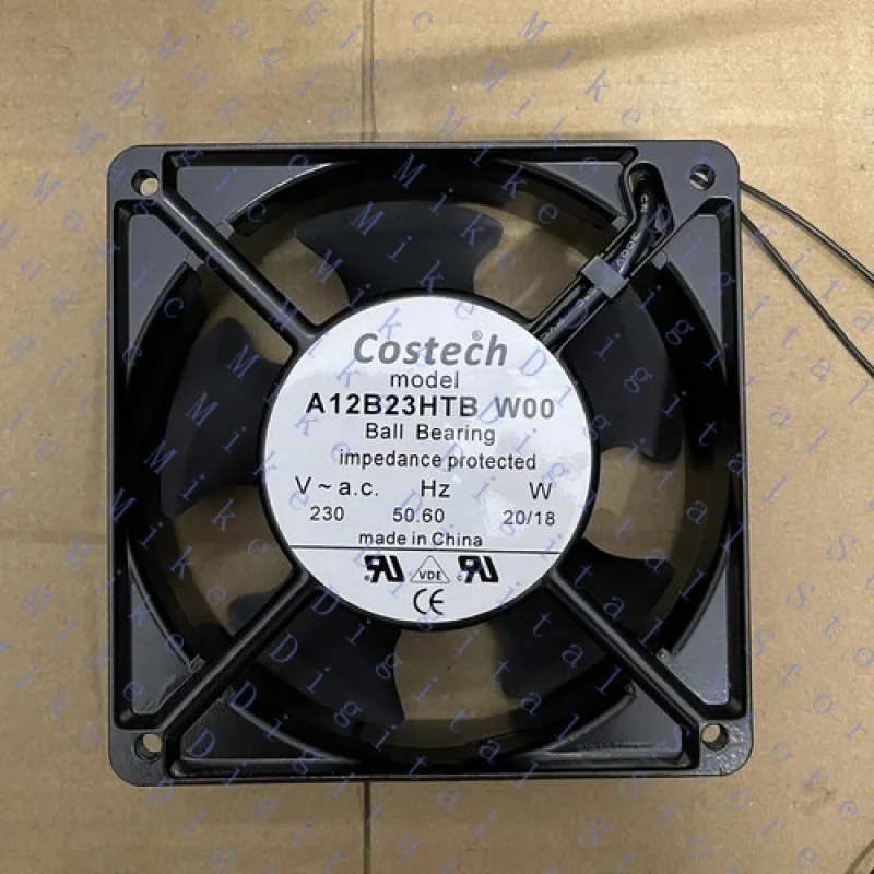 

UU 1Pcs A12B23HTB W00 230V 12038 12CM cooling fan