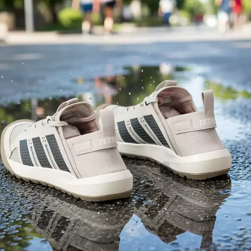 

Adidas HP7134 Унисекс кроссовки для активного отдыха Wonder Clay, темно-серые, дышащие, для походов