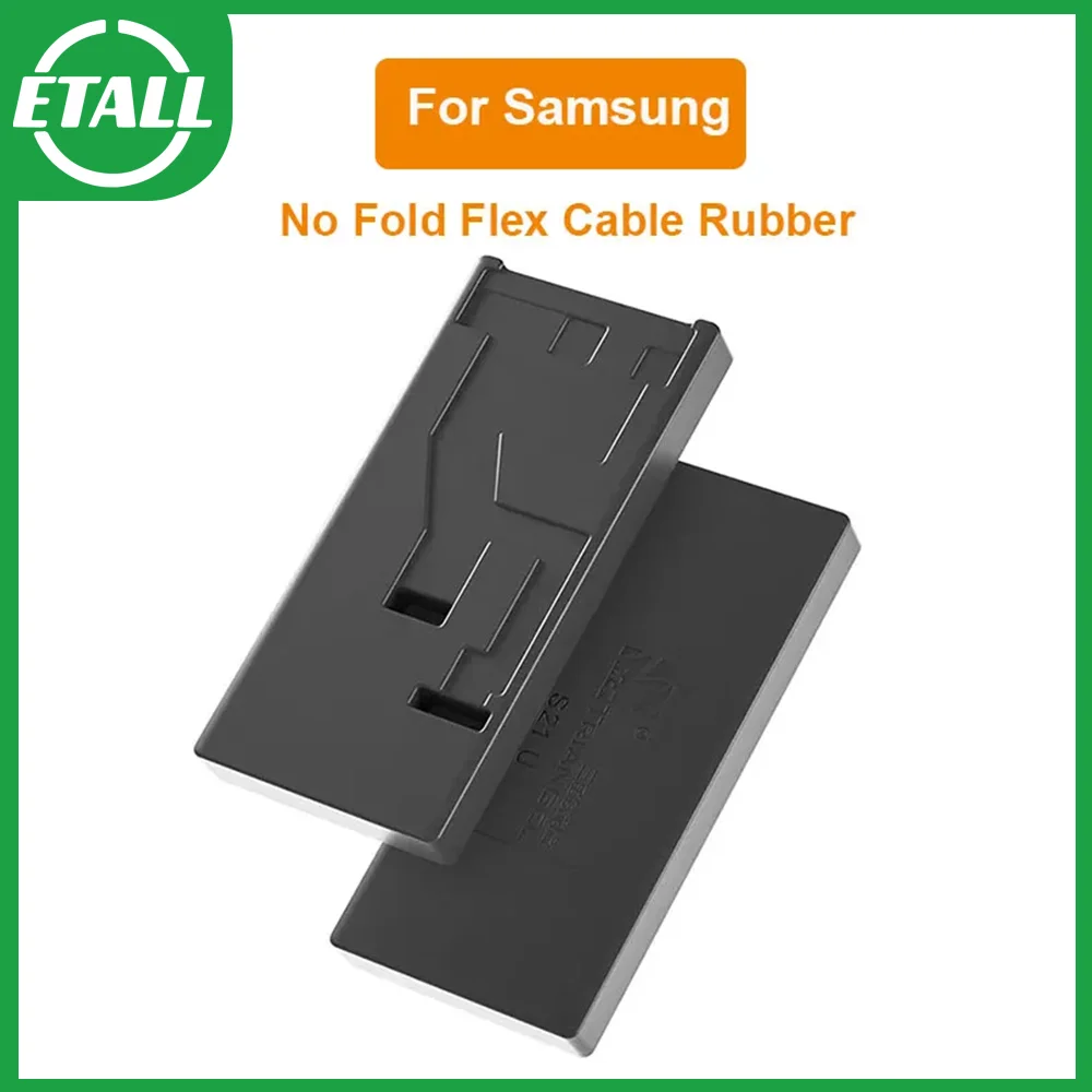 For Samsung No Fold Flex Cable Black Rubber Pad OCA Laminating Mold Mat LCD Screen Refurbish Mould  S8 S9 S10 S20 S21 Note10 20