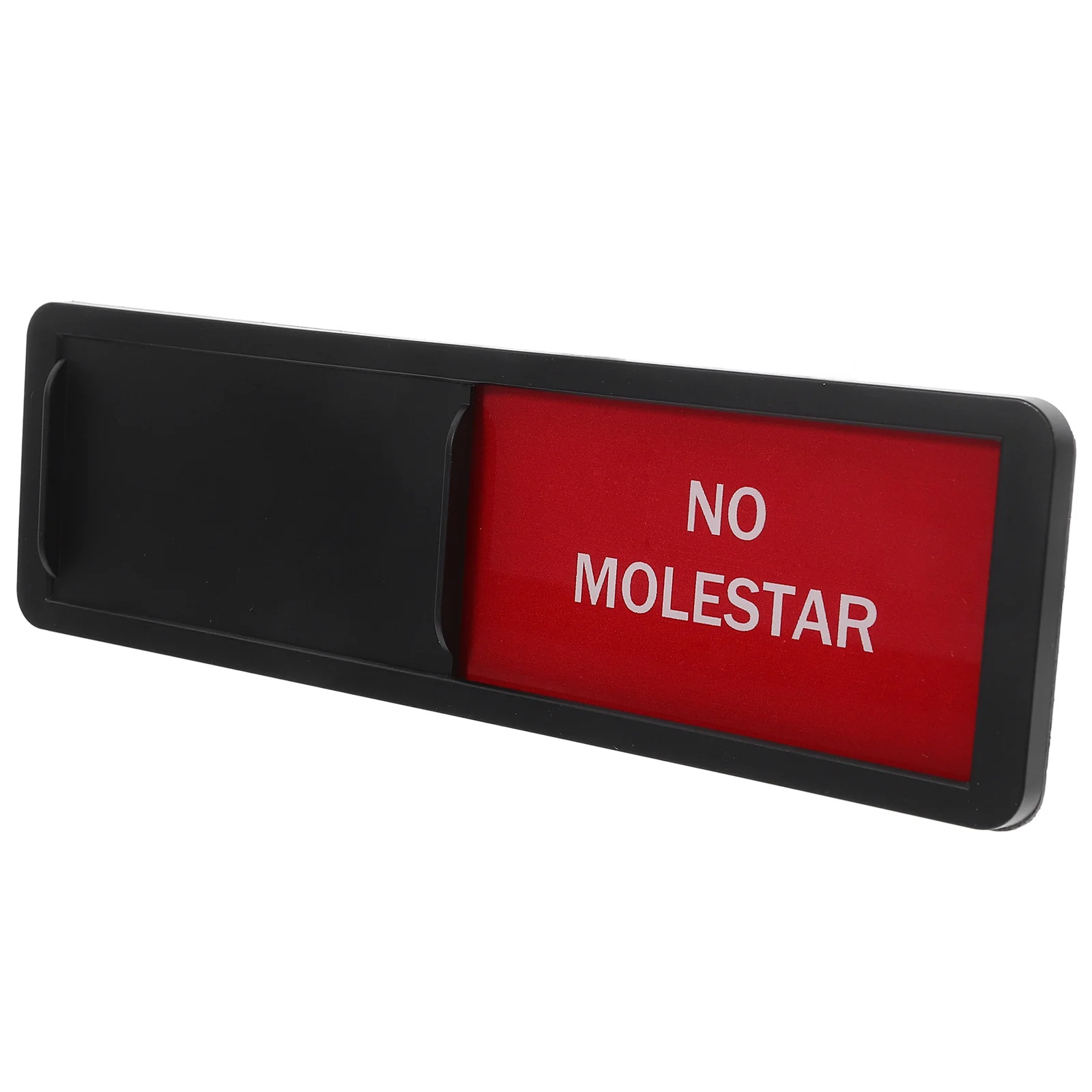 

Versatile Door Status Sign Slide Mechanism for in Use Vacant Do Not Disturb Meeting in Progress Office Therapy Room Privacy