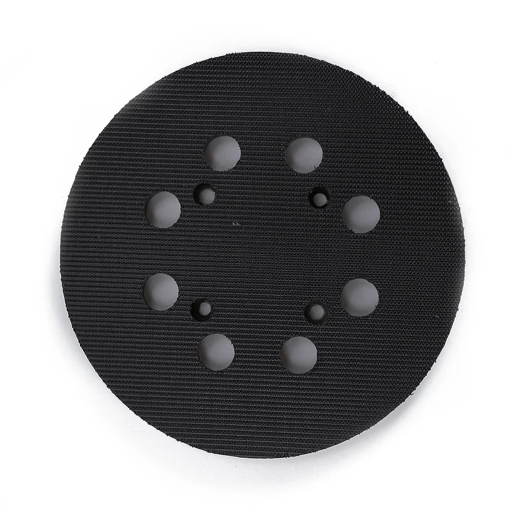 3 ชิ้น Backing Pad 5 นิ้ว Sanding Pad 8 หลุมตะขอและห่วง Sander Pad สําหรับหมายเลข DWE6423 N 329079   การทํางานร่วมกับชิ้นส่วนโมเดล