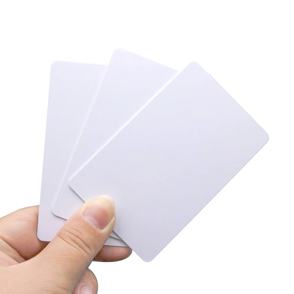 200Pcs/Lot 13.56Mhz Blank Inkjet Printable PVC Card Fudan NFC 1K S50 Chip for Epson / Canon Printer