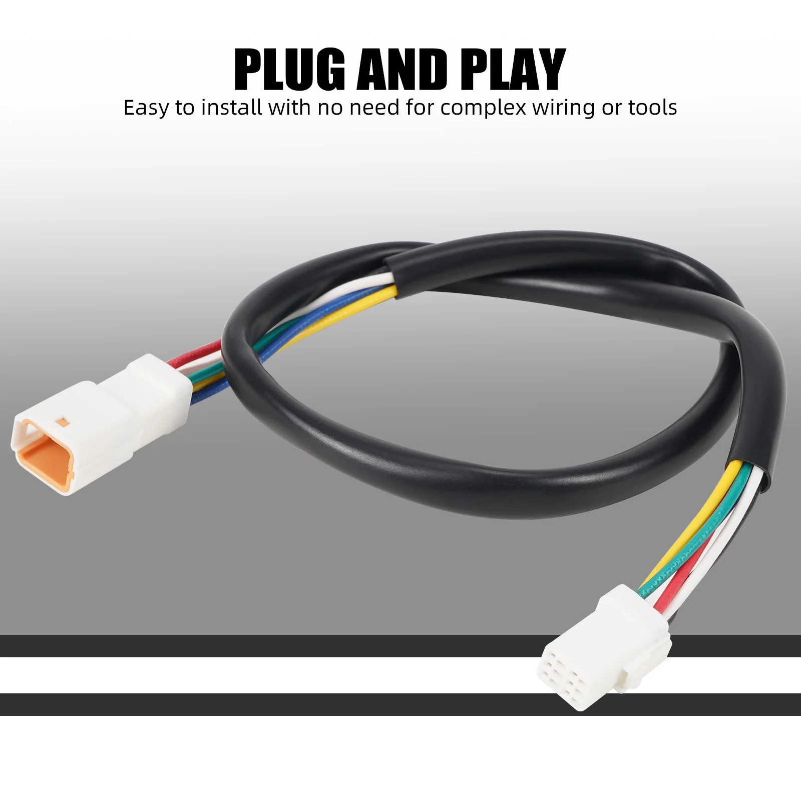 

NICECNC 16" Electronic Throttle Extension Wire Harness for Harley Street Glide FLHX Road King FLHR Road Glide FLTRX Fat Boy