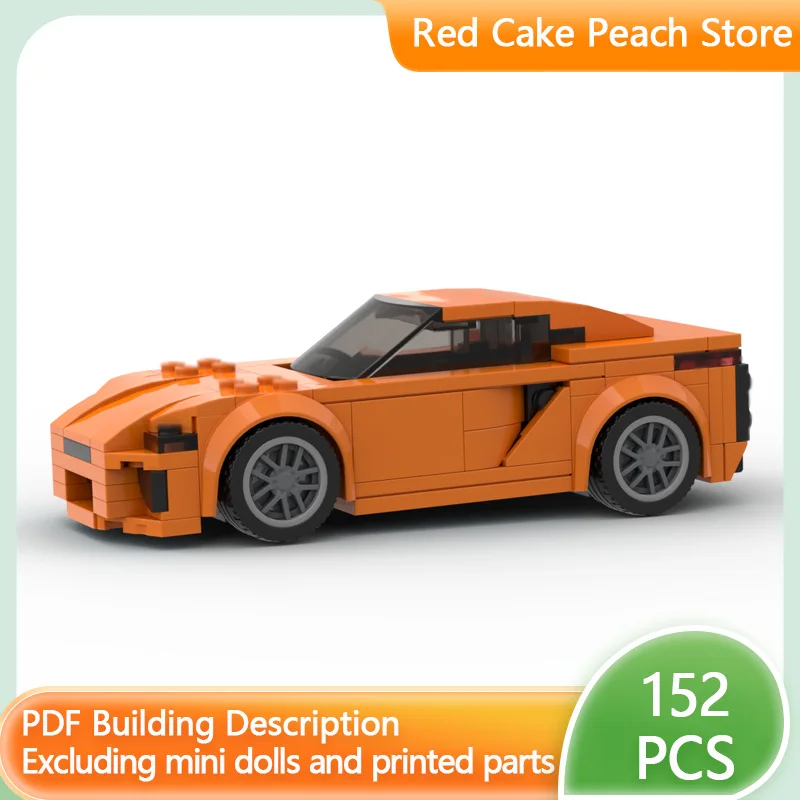

Speed Racing Car Model MOC Building Bricks LFA Two-Door Sports Car Modular Technology Children Holiday Gifts Assemble Toys Suit
