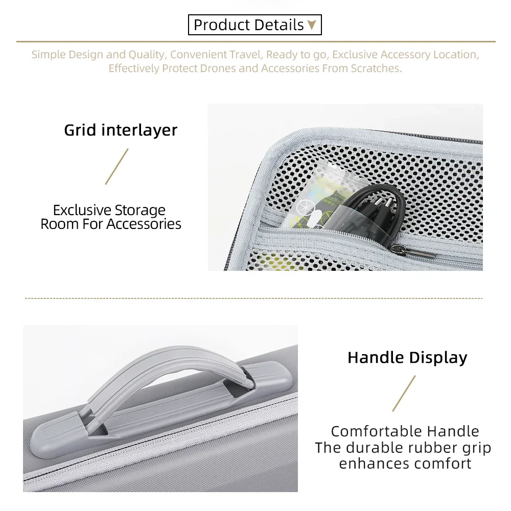 Чехол для переноски дрона DJI Mini 5 Pro, дорожный жесткий чехол, портативная сумка для хранения на плечо RC2 RC N3, пульт дистанционного управления и аксессуары