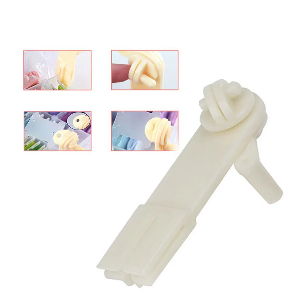 Hand Crank Winder Thread Rewinder For Sewing Rooms Rose Red Wall Mountable Hole Portable Plastic Construction For Wire Spools