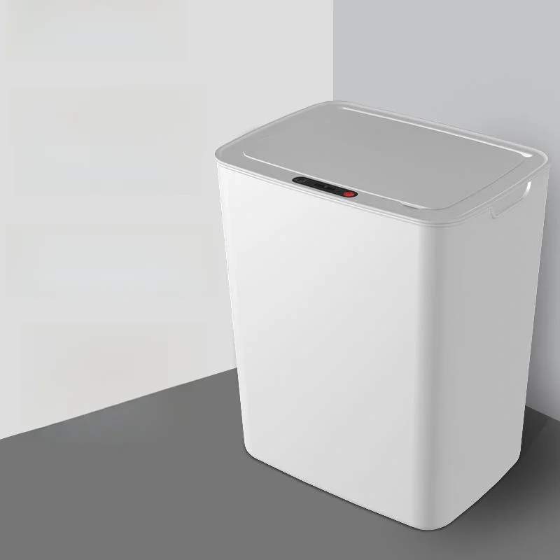 

Sensing Smart Dustbin with Lid Luxury Automatic Living Room Home Use New 2025 Model Long Cylindrical Plastic Body