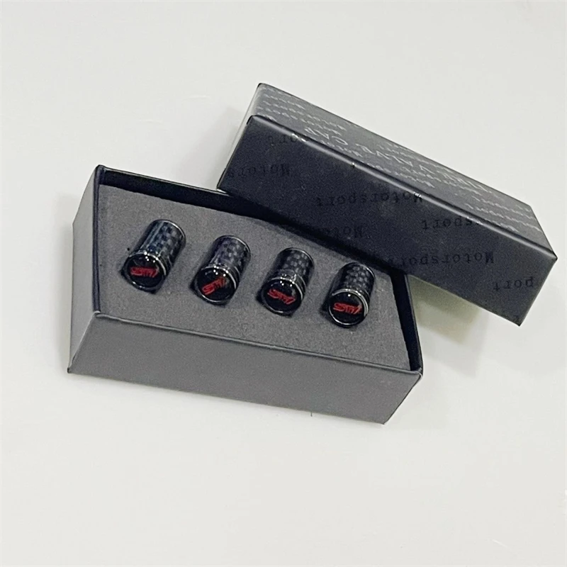 

For Subaru Forester Outback brzxv force lion STI modified special tire carbon fiber valve cap
