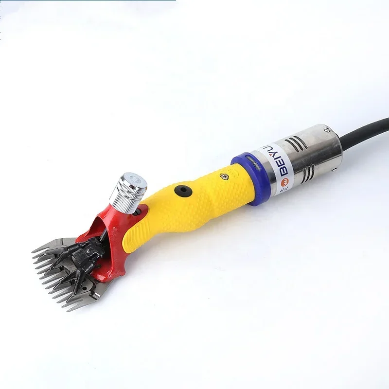 

Portable Electric Wool Clipper Sheep Shearing Machine Clipper AC DC Wool Scissor 9 /13 Straight Blade Sheep Farm Tool