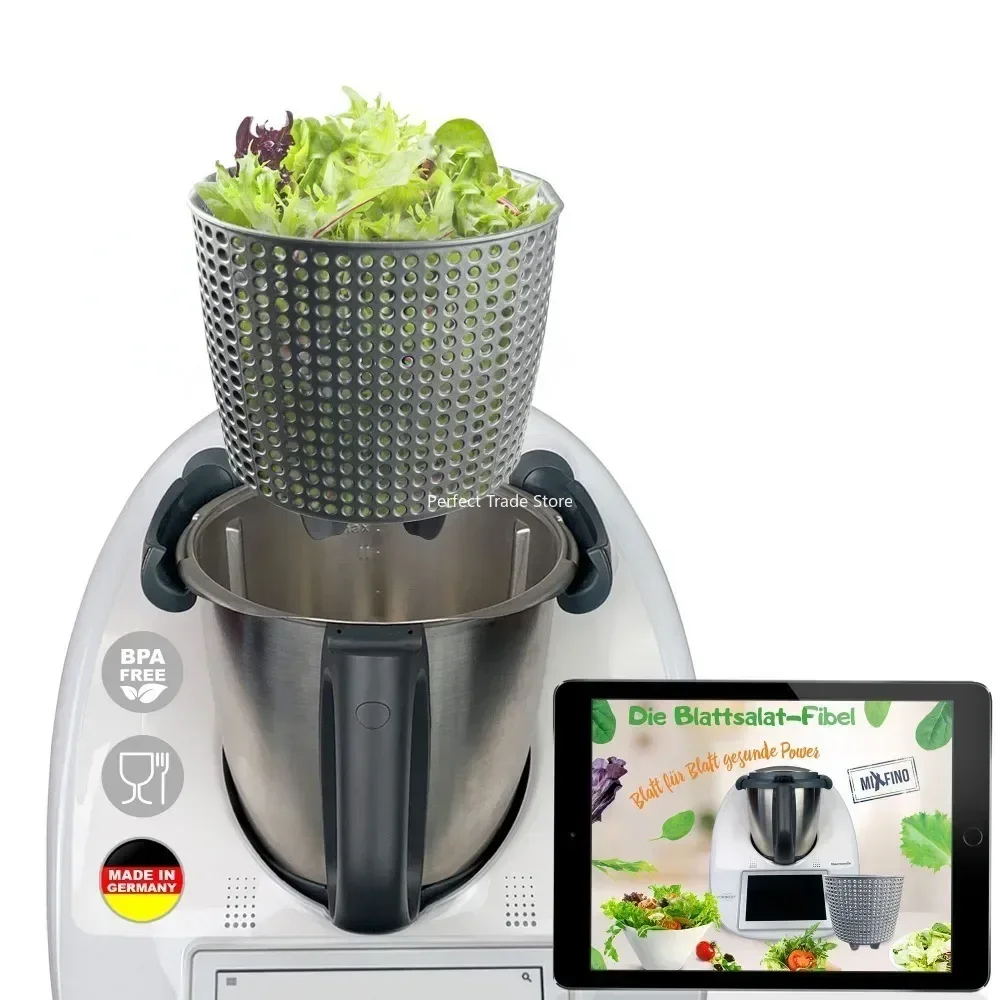 Mezclador de ensaladas para Cuisinart TM6 TM5, ¡ finalmente puedes hacer ensaladas secas con el Cuisinart TM6 TM5, herramientas y accesorios de cocina!