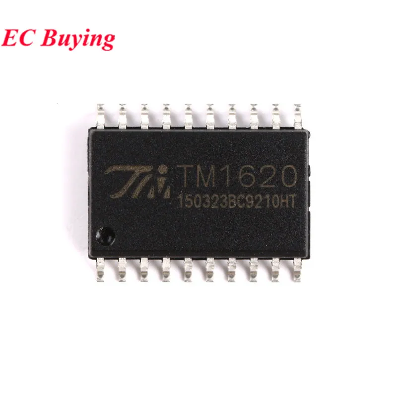 10Pcs/5pcs TM TM1620 TM1629A TM1628A TM1640 TM1629 TM1618 TM1638 TM1668 TM1621 TM1621D TM1650 32*4 14 LED Display Driver Chip IC