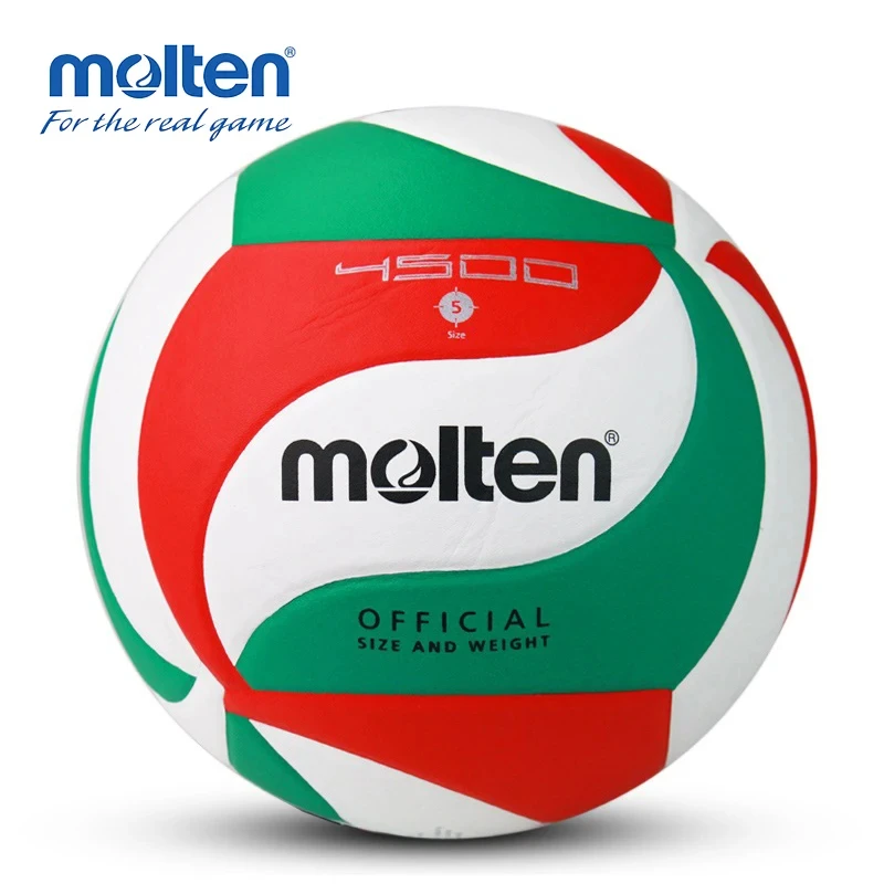 

Molten US Original V5M4500 Volleyball Standard Size 5 PU Ball for Students Adult and Teenager Competition Training Outdoor Indoo