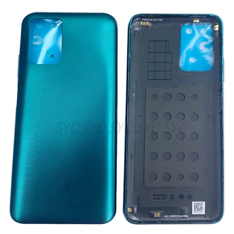 Casing penutup baterai pintu belakang untuk ZTE Blade V30 Vita penutup belakang dengan suku cadang perbaikan Logo