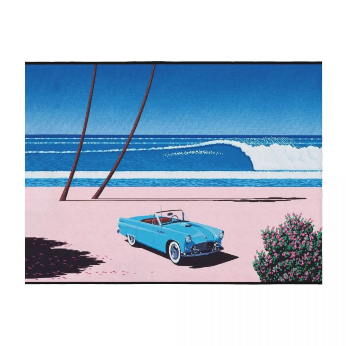 

hiroshi nagai Throw Blanket Luxury Brand Cute Polar Blankets