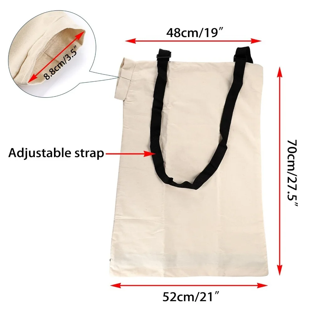 

Вакуумный мешок для замены дворового мусора с регулируемым плечевым ремнем большой емкости подходит для большинства пылесосов