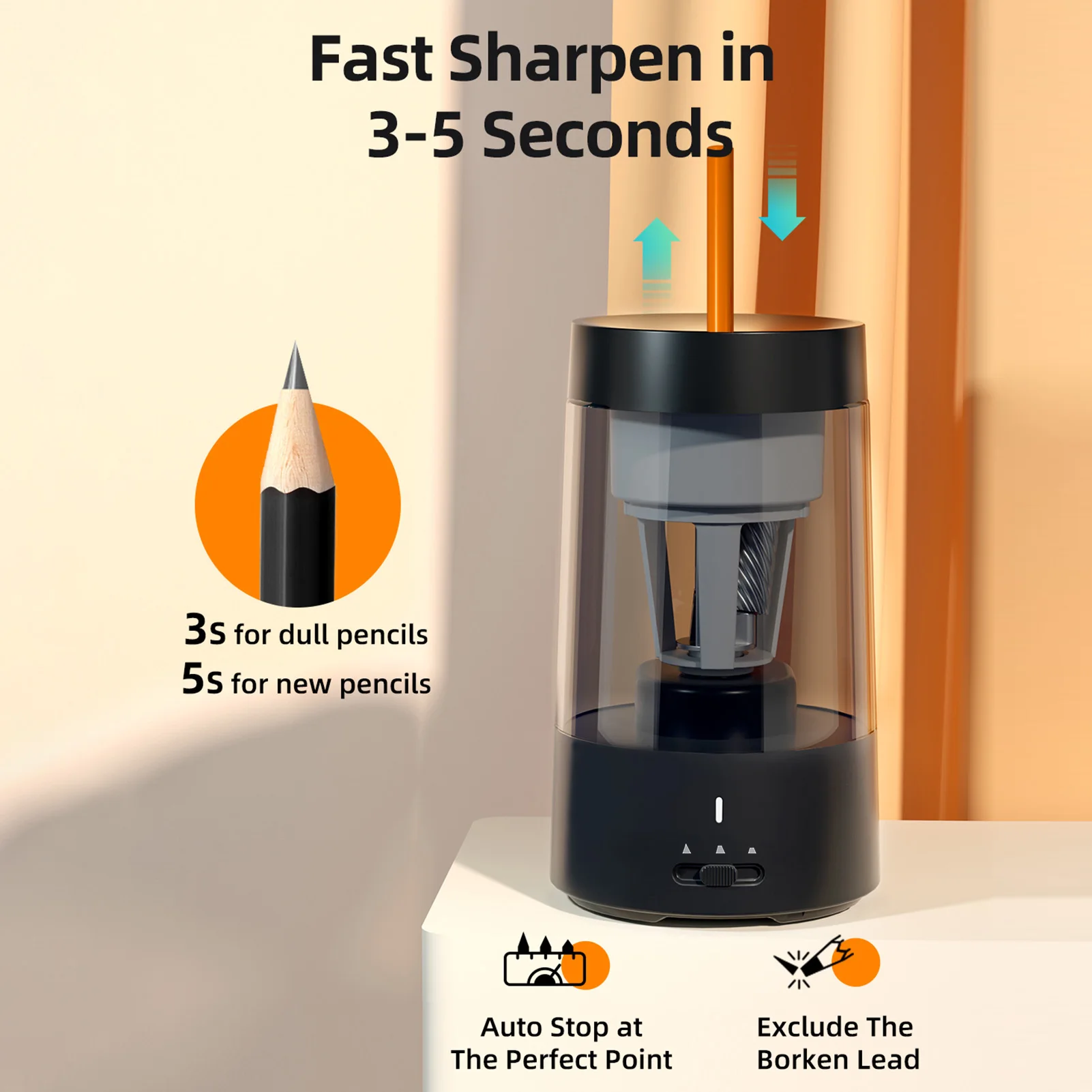 Thumbnail 4 - #7 Electric Pencil Sharpeners Comparison Guide