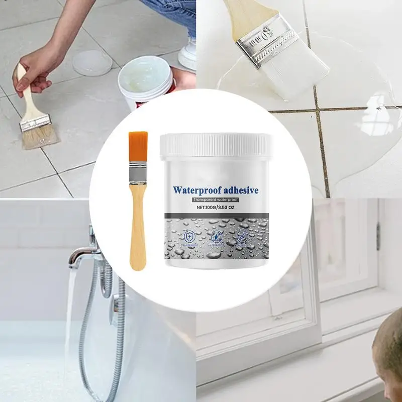 Transparent Waterproof Adhesive Long-Lasting Waterproof Coating Sealant Waterproofing Sealant Invisible Waterproof Glue