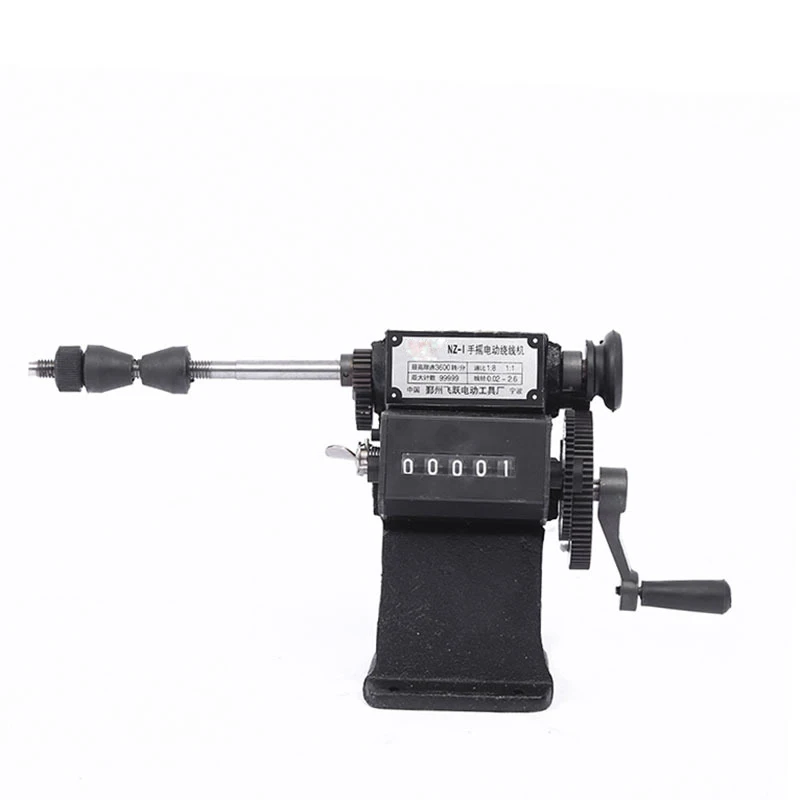 Manual Hand Shake Digital Display Wire Semi-Automatic Count Winding Machine Electrical Transformer Row Machine view 5