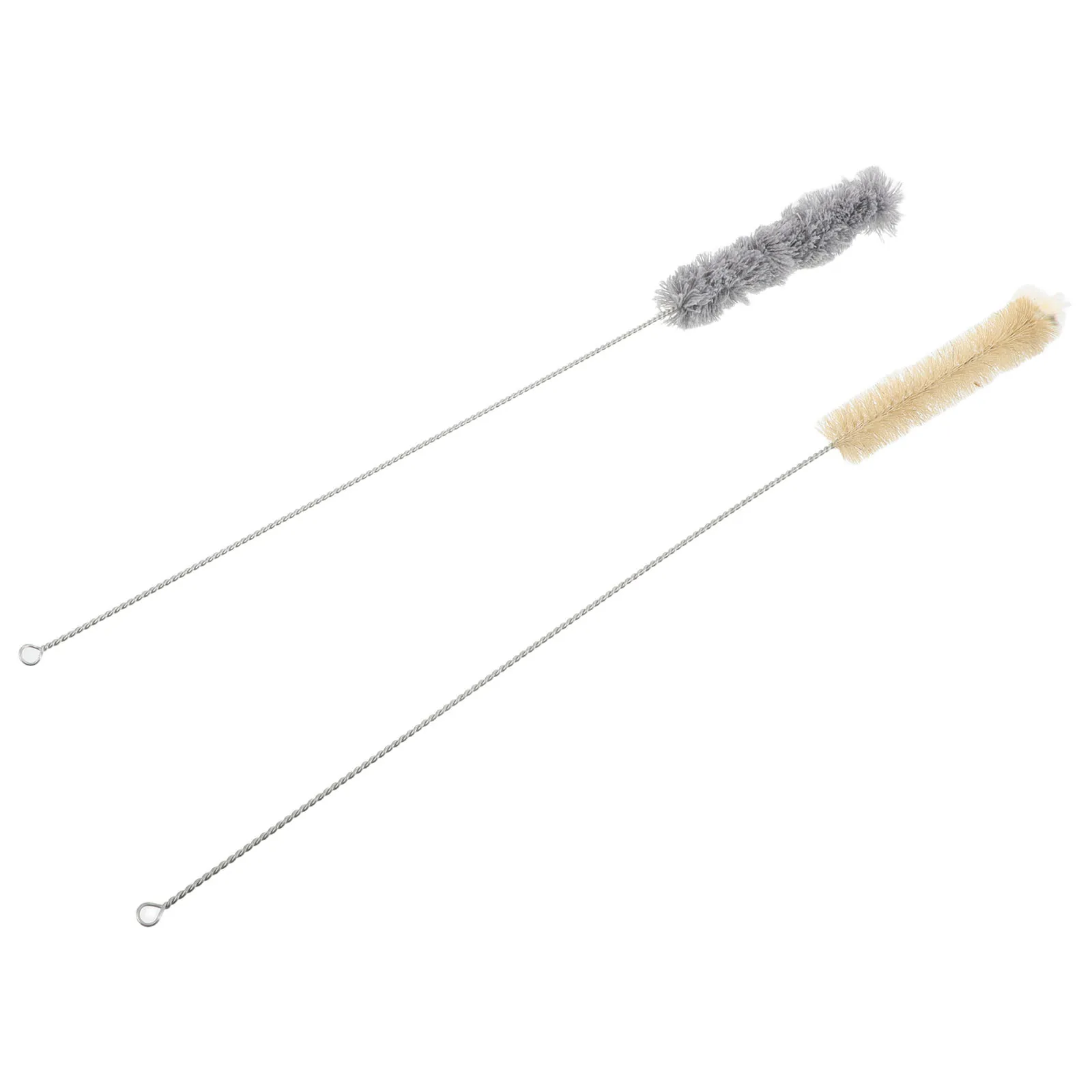 

2pcs Brushes Bamboo Fiber Fine Cotton Universal Compatibility For Clarinet Saxophone Musical Maintenance Kit Dusting Portable