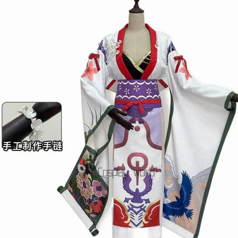 Onmyoji Kachou Fuugetsu أزياء تنكرية توقظ موحدة أنيمي لعب الأدوار عطلة لعبة حفلة أزياء الهالوين للنساء
