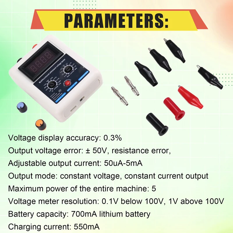 AB47-Tester トランジスタ電圧テスター 0V-3500V ダイオード MOS 三極管 MOV LED 電圧能力トランジスタ電圧テスター