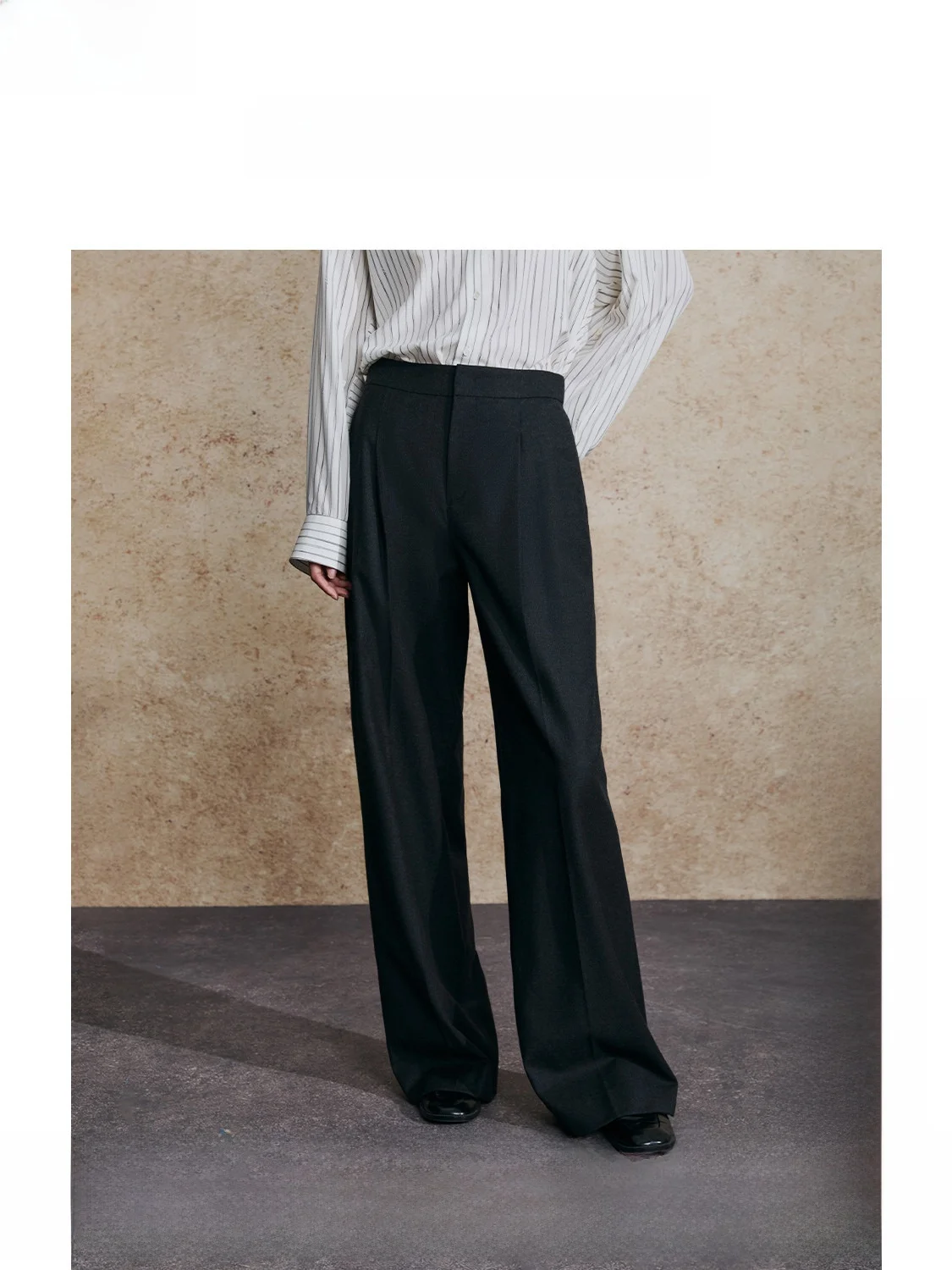 

Широкие брюки ZhiZhi Camere: повседневные, свободные, тонкие, универсальные, осенние, новые, женские, прямого кроя, для ежедневной носки