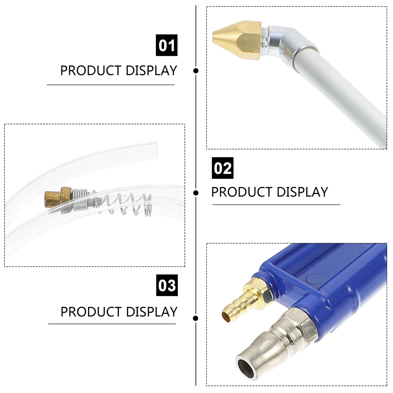 

1 Set Air Engine Cleaning Sprayer Tool Heavy Duty Pneumatic Washer For Oil Dust Removal Adjustable Pressure Ergonomic Design