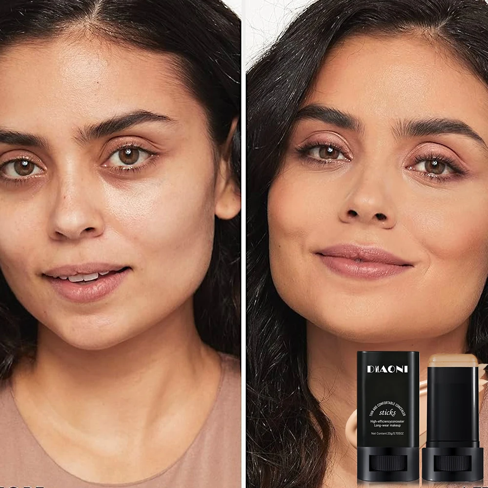 قطعة واحدة من كونسيلر لتغطية العيوب وعلامات حب الشباب، كونسيلر يدوم طويلاً، تأثير مكياج طبيعي #4