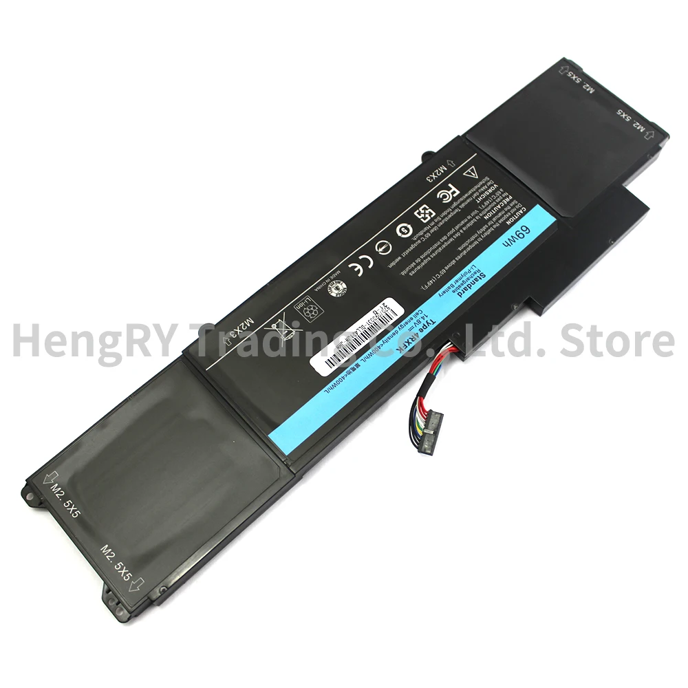 CPMANC 14.8V 69WH 4RXFK Laptop Battery For Dell XPS 14 L421X Ultrabook 14-L421x L421x Series Replace C1JKH FFK56