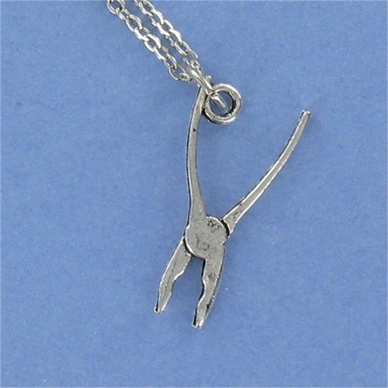 PLIERS Necklace Quirky Necklace Cute Necklace Funky Necklace Miniature Necklace