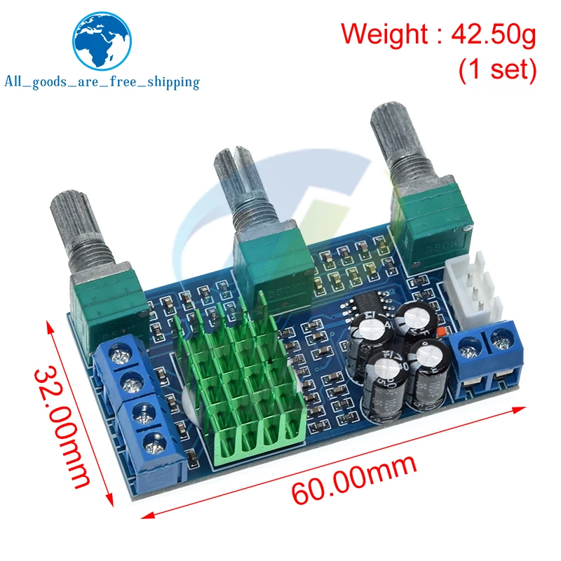 TZT XH-M567 TPA3116 D2 Dual-channel Stereo High Power Digital Audio Power Amplifier Board Audio Power Amplifier Board 80W*2 image 6
