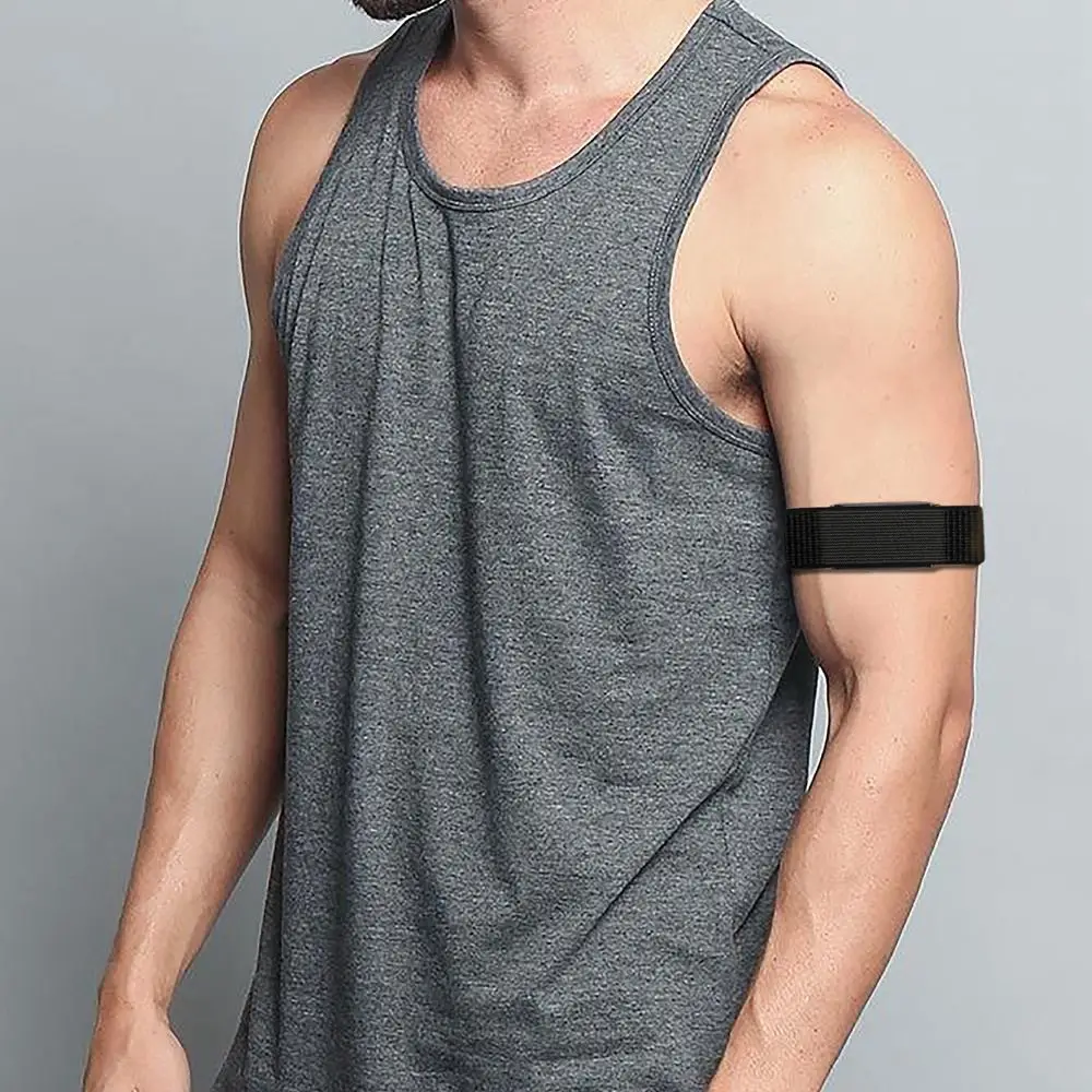 

Nylon Sport Band Bicep Band Adjustable Loop Design Fitness Tracker Arm Band Breathable Replacement Strap for Amazfit Helio Strap