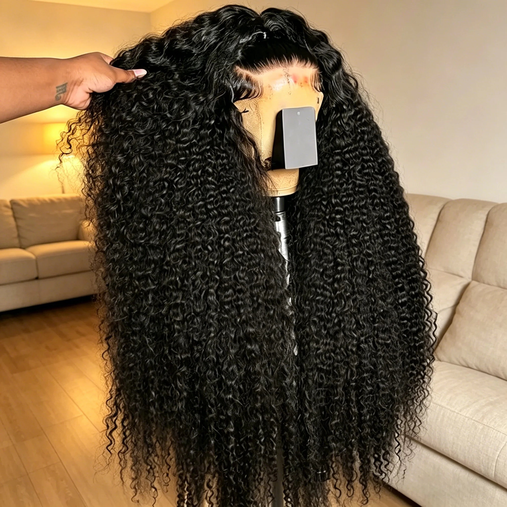 

30 Inch Deep Wave 13x4 13x6 HD Lace Front Wig 250% Density Brazilian Human Hair Pre Plucked For Black Women