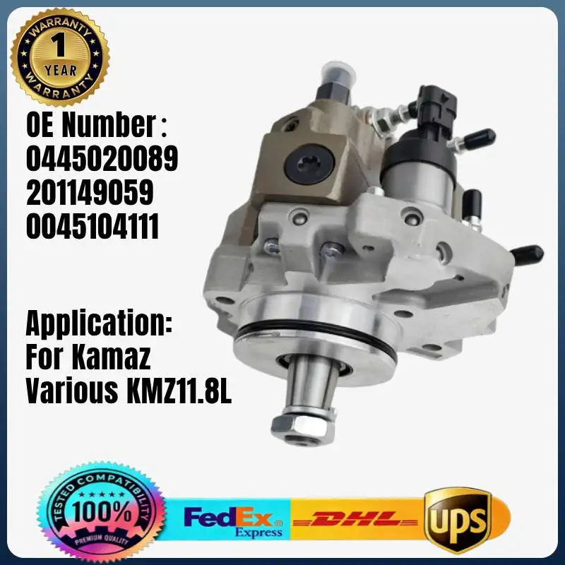 

0445020089 201149059 0045104111 Rail Fuel Injection Pump for Kamaz Various KMZ11.8L