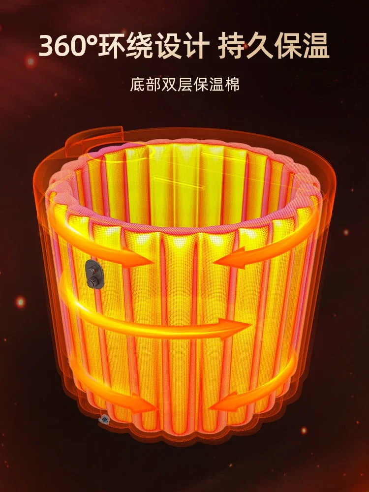 Baignoire auto-gonflable pliable pour la maison