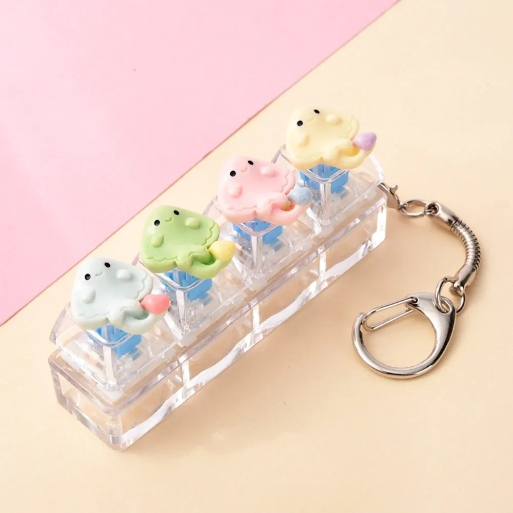 4 Keys Marine Life Keyboard Fidget Toy Anxiety Relief Stress Relief Fidget Clicky Button Relaxing Sensory Toys