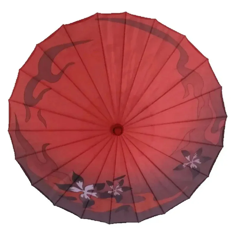

CyAcheron Honkai: Star Rail Red Umbrella Prop Cosplay Red Silk Props Carnival Halloween Chirstmas Roleplay Photography Props