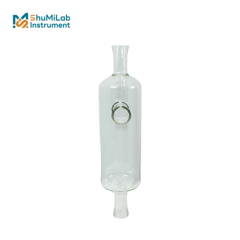 High-Clarity Glass Gas-Liquid Separator Flask for High-Temperature Laboratory Reaction Experiments