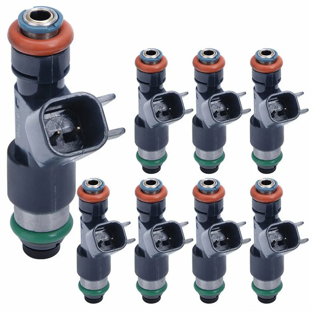 

8pcs FUEL INJECTORS Fit For 2007 2008 2009 Chevrolet GMC 5.3L 6.0L 6.2L V8 12594512 217-2436 FREE SHIPPING!!!