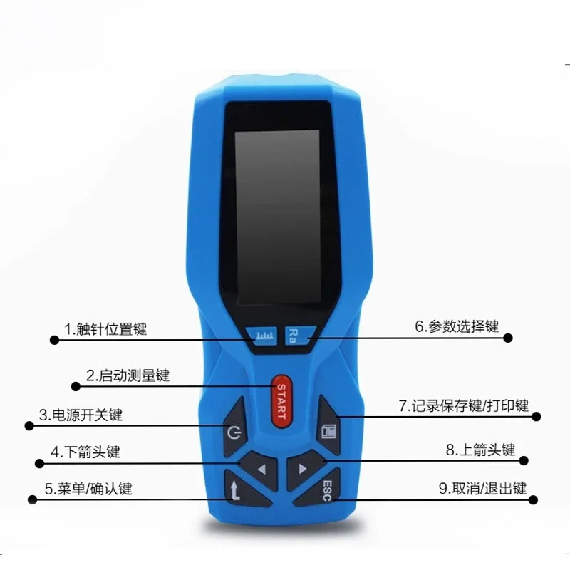 TR100 TR210 TR200 Portable Surface Roughness Tester for Metal Plastic Machined Parts Measurement Tool
