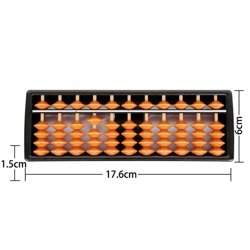 Zabawka Abacus 11 cyfr dziecko do nauki w szkole matematyczna zabawka arytmetyczna chińskie tradycyjne liczydże zabawki edukacyjne dla dzieci