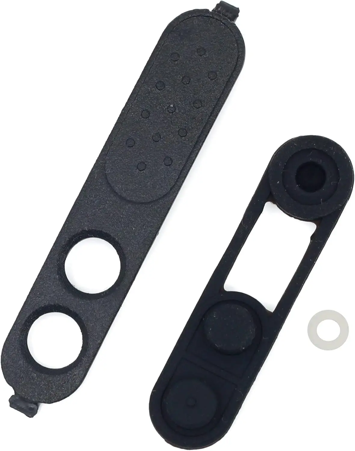 PTT Rubber and Bezel Button for Motorola Radio DEP450 CP200D XIR-P3688 DP1400 Portable Radios 2Pair